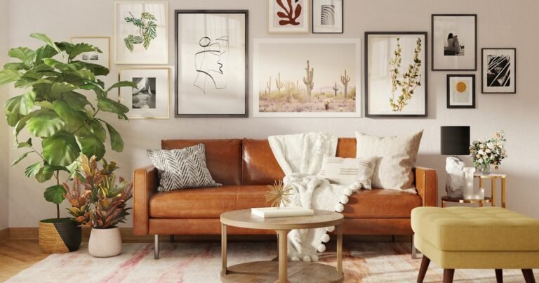 Renter-Friendly Wall Decor Ideas That Don’t Require Drilling