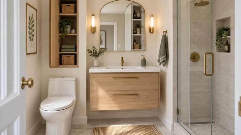 Small Bathroom Storage Ideas That Keep Counters Clear and Clutter Under Control